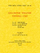 Gia Định thành thông chí : Có in kèm nguyên tác bằng Hán văn / Trịnh Hoài Đức ; Tu trai Nguyễn Tạo dịch giả ; Nguyễn Đình Diệm, Bửu Cầm, Nguyễn Triệu duyệt giả . Tập trung, Q. 3