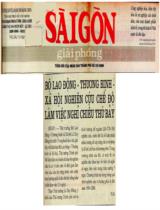 Bộ Lao động - Thương binh - Xã hội nghiên cứu chế độ làm việc nghỉ chiều thứ bảy / V.O