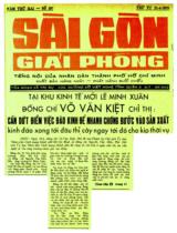 Tại khu kinh tế mới Lê Minh Xuân đồng chí Võ Văn Kiệt chỉ thị: cần dứt điểm việc đào kinh để nhanh chóng bước vào sản xuất : Kinh đào xong tới đâu thì cày ngay tới đó cho kịp thời vụ