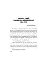 Bản lĩnh Võ Văn Kiệt trong giai đoạn khó khăn của khu 9 (1969-1973)