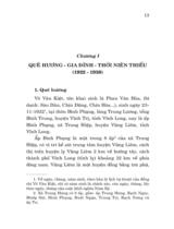 Chương I: Quê hương - Gia đình - Thời niên thiếu (1992 - 1938)