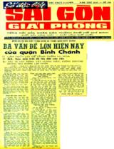 Đồng chí Võ Văn Kiệt thăm nhiều xã thuộc quận Bình Chánh ba vấn đề hiện nay của quận Bình Chánh