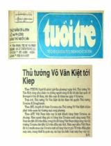 Thủ tướng Võ Văn Kiệt tới Kiep