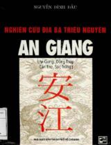 Nghiên cứu địa bạ triều Nguyễn An Giang