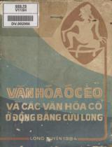 Văn hóa Óc eo và các văn hóa cổ ở đồng bằng sông Cửu Long