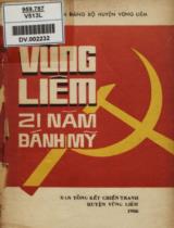 Vũng Liêm - 21 năm đánh Mỹ / Ban chấp hành Đảng bộ huyện Vũng Liêm