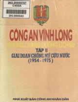 Công an Vĩnh Long - Những chặng đường lịch sử . T. 2 , Giai đoạn chống Mỹ cứu nước (1954 - 1975)