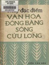 Mấy đặc điểm văn hóa đồng bằng sông Cửu Long