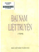 Đại Nam chính biên liệt truyện / Quốc sử quán triều Nguyễn biên soạn . T. 2