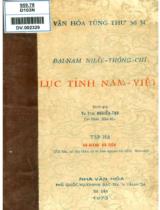 Đại Nam nhất thống chí Lục tỉnh Nam Việt / Tu trai Nguyễn Tạo dịch giả . Tập hạ , An Gianh - Hà Tiên