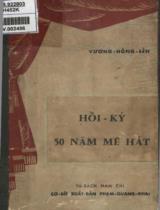 Hồi ký 50 năm mê hát : Cải lương đã 50 tuổi / Vương Hồng Sến ; Tựa của Thuần Phong