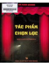 Tác phẩm chọn lọc : Kịch bản sân khấu / Hà Nam Quang