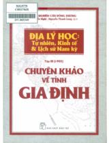 Chuyên khảo về tỉnh Gia Định / Hội nghiên cứu Đông Dương ; Nguyễn Nghị, Nguyễn Thanh Long dịch . Tập III (1902)