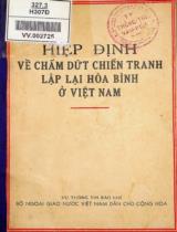 Hiệp định về chấm dứt chiến tranh, lập lại hoà bình ở Việt Nam