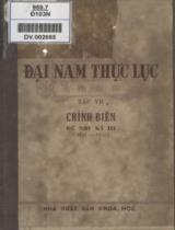 Đại Nam thực lục : Chính biên đệ nhị kỷ III / Tổ phiên dịch viện sử học phiên dịch. T. 7