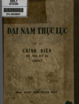 Đại Nam thực lục : Chính biên đệ nhị kỷ XI (1834) / Tổ phiên dịch viện sử học phiên dịch . T. 15