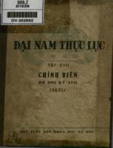 Đại Nam thực lục : Chính biên đệ nhị kỷ XIII (1835) / Tổ phiên dịch viện sử học phiên dịch . T. 17