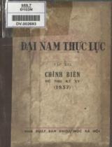 Đại Nam thực lục : Chính biên đệ nhị kỷ XV (1837) / Tổ phiên dịch viện sử học phiên dịch . T. 19