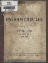 Đại Nam thực lục : Chính biên tam kỷ I (1841 ) / Tổ phiên dịch viện sử học phiên dịch. T. 23