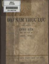 Đại Nam thực lục : Chính biên tứ kỷ II (1854 - 1858 ) / Tổ phiên dịch viện sử học phiên dịch . T. 28