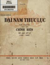 Đại Nam thực lục : Chính biên đệ lục kỷ II (1886 - 1888 ) / Tổ phiên dịch viện sử học phiên dịch. T. 38