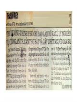 Thủ tướng chính phủ chỉ đạo làm rõ và xử lý nghiêm vụ công an T. P Cần Thơ bắt và gây chết người oan sai / Trần Huỳnh Thi