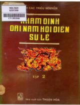 Khâm định Đại Nam hội điển sự lệ / Viện Khoa học Xã hội Việt Nam. Viện Sử học . T. 2 , Quyển 7 - Quyển 17