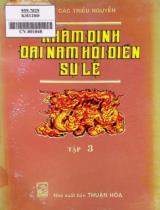 Khâm định Đại Nam hội điển sự lệ / Viện Khoa học Xã hội Việt Nam. Viện Sử học . T. 3 , Quyển 18 - Quyển 35