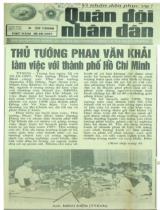 Thủ tướng Phan Văn Khải làm việc với thành phố Hồ Chí Minh / TTXVN