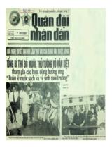 Tổng bí thư Đỗ Mười, Thủ tướng Võ Văn Kiệt tham gia các hoạt động hưởng ứng "Tuần lễ nước sạch và vệ sinh môi trường" / TTXVN