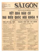 Kết quả bầu cử Đại biểu Quốc hội khoá 9 : Theo văn bản chính thức do Hội đồng bầu cử Quốc hội khoá 9 công bố tại Thủ đô Hà Nội