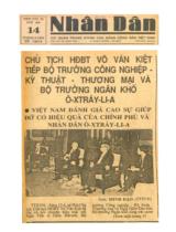 Chủ tịch HĐBT Võ Văn Kiệt tiếp Bộ trưởng công nghiệp - kỹ thuật - thương mại và Bộ trưởng ngân khố Ô-xtrây-Li-A