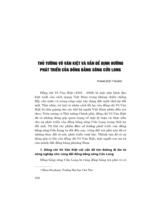 Thủ tướng Võ Văn Kiệt và vấn đề định hướng phát triển của đồng bằng sông Cửu Long / Phạm Đức Thuận