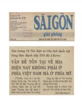 Thủ tướng Võ Văn Kiệt và chủ tịch Quốc hội Nông Đức Mạnh tiếp TNS Mỹ J. Kerry: Vấn đề tồn tại về MIA hiện nay không phải ở phía Việt Nam mà ở phía Mỹ