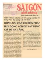 Thăm và làm việc tại các khu công nghiệp tỉnh Đồng Nai, Thủ tướng Võ Văn Kiệt: Đồng Nai cần có biện pháp huy động vốn để xây dựng cơ sở hạ tầng / Hồng Tư