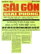 Tại khu kinh tế mới Lê Minh Luân đồng chí Võ Văn Kiệt chỉ thị: Cần dứt điểm việc đào kinh để nhanh chóng bước vào sản xuất kinh đào xong tới đâu thì cày ngay tới đó cho kịp thời vụ.