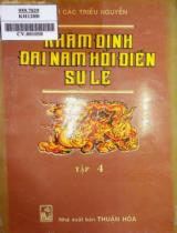 Khâm định Đại Nam hội điển sự lệ / Viện Khoa học Xã hội Việt Nam. Viện Sử học . T. 4 , Quyển 36 - Quyển 52