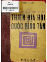 Miền Nam đầu thế kỷ XX Thiên địa hội và cuộc Minh Tân: Biên khảo / Sơn Nam