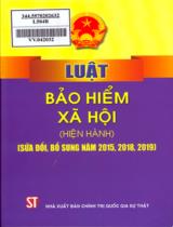 Luật Bảo hiểm xã hội (hiện hành) (sửa đổi, bổ sung năm 2015, 2018, 2019)