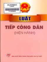 Luật Tiếp công dân (hiện hành)