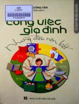 Công việc gia đình - Những điều nên biết / Trường Tân biên dịch