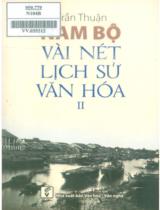 Nam bộ vài nét lịch sử - văn hóa II / Trần Thuận