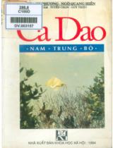 Ca dao Nam Trung bộ / Thạch Phương, Ngô Quang Hiển sưu tầm, tuyển chọn, giới thiệu