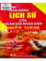 Những trận đánh lịch sử của quân đội nhân dân Việt Nam / Cơ Long sưu tầm, biên soạn