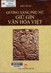 Gương sáng phụ nữ giữ gìn văn hóa Việt