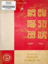 Ngự - chế việt- sử  tổng - vịnh / Dực Tổng Anh Hoàng Đế (vua Tự Đức) . T. Hạ - Q. 8,9,10