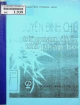 Nguyễn Đình Chiểu từ quan điểm thi pháp học / Nguyễn Phong Nam