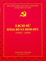 Lịch sử Đảng bộ xã Minh Đức (1930 - 2020) : Lưu hành nội bộ