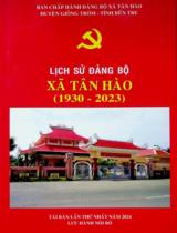 Lịch sử Đảng bộ xã Tân Hào (1930 - 2023) : Lưu hành nội bộ