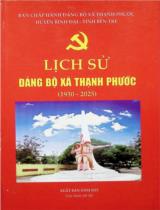 Lịch sử Đảng bộ xã Thạnh Phước (1930 - 2025) : Lưu hành nội bộ